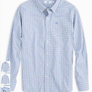 Southern Tide Youth Button Up Shirt